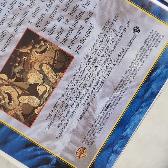 The Hobbit, Animated Film from 1977 on VHS - Picture 8 of 16